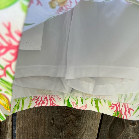 Golf skirt - cute ocean theme with built-in shorts - Picture 5 of 7